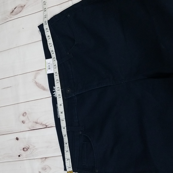 Style & Co Women's Pants Straight Legs High Rise Slimming Pockets Size 18W - Picture 7 of 9
